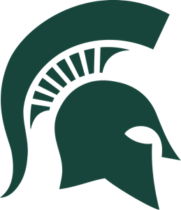Michigan State University Spartan Helmet Logo