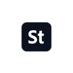 Adobe Stock Icon Logo