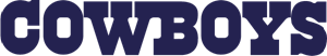 Dallas Cowboys Text Logo