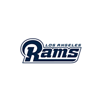 Los Angeles Rams Text Logo Vector