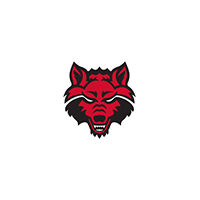 Arkansas State Red Wolves Logo Vector