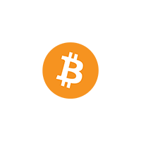 Bitcoin Icon Logo Vector