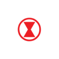 Black Widow Icon Logo
