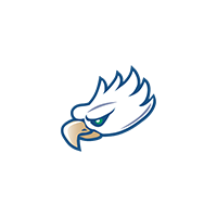 Florida Gulf Coast Eagles Icon Logo Vector