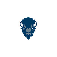 Howard Bison Icon Logo Vector