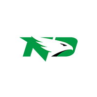 North Dakota Fighting Hawks Logo Vector